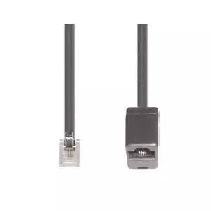 Telephone Cable e+p T 19 6 m Black