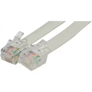 Telephone cable ExertisConnect EXC 935600 7 m Ivory