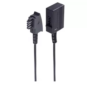 telephone cable ShiverPeaks BS70210 10 m Black