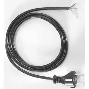 Power cable Bachmann 312.174 Black 2 m