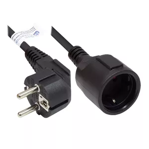 Удлинитель Alcasa P0102-S050 5м 1 AC Розетка Внутренний Черный