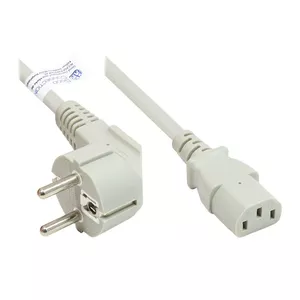 Power cable Alcasa P0130-GR050 5 m E+F C13 H05VV-F