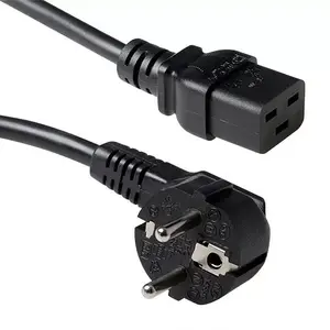 Сетевой кабель CEE 7/7 угловой ACT AK5186 3м