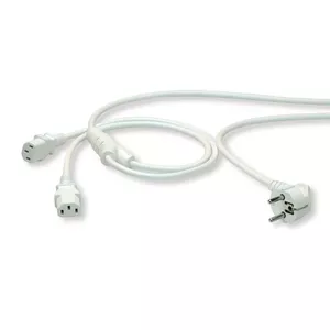 Сетевой кабель ROLINE 19.08.1023 белый 2 м CEE7/7 IEC C13