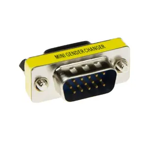 D-sub Adapter 15 pole Male to 15 pole Female ACT AB9055