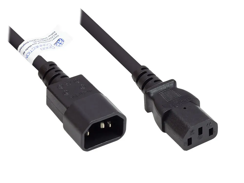 Barošanas kabelis Good Connections C14 uz