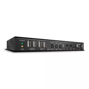 AV приемник Lindy 4K HDMI & USB over IP Extender Receiver