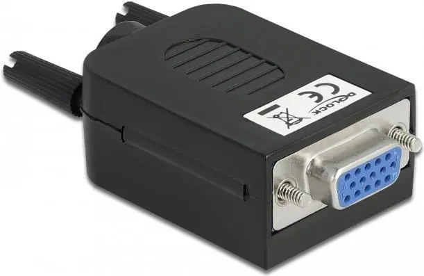 VGA savienotājs DeLOCK 66259, 66259, 4043619662593