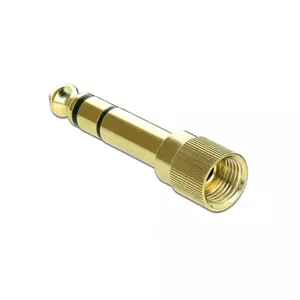 Переходник DeLOCK 66390 3.5 мм на 6.35 мм Золотой