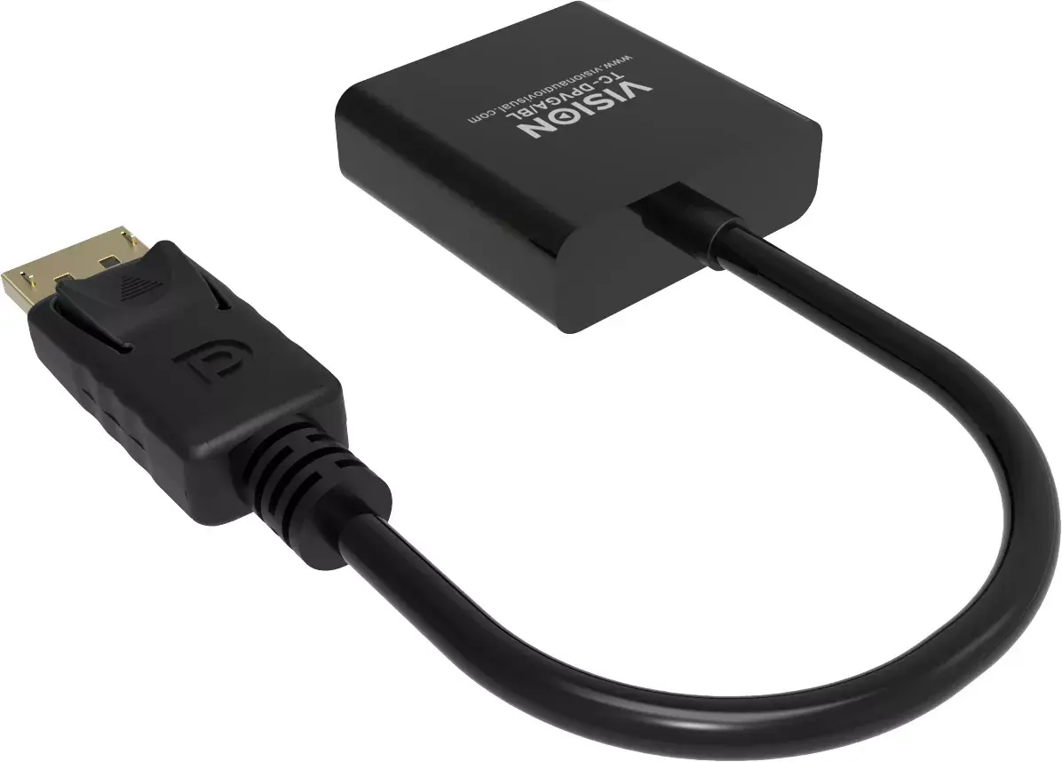 Video cable adapter DisplayPort VGA Vision TC-DPVGA/BL Photo 5