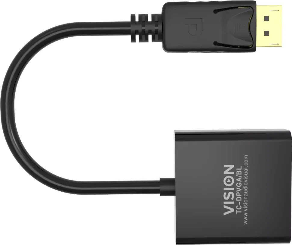 Video cable adapter DisplayPort VGA Vision TC-DPVGA/BL Photo 7