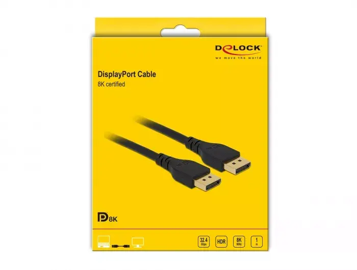 Кабель DisplayPort DeLOCK 85909 Photo 3