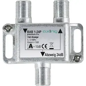 Cable splitter Axing BAB 1-24P 5 - 1218 MHz 24 dB — 1-input to 24-output passive splitter