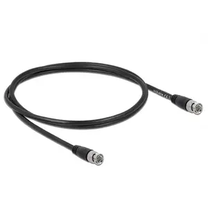 Коаксиальный кабель DeLOCK 80081 1м BNC черный