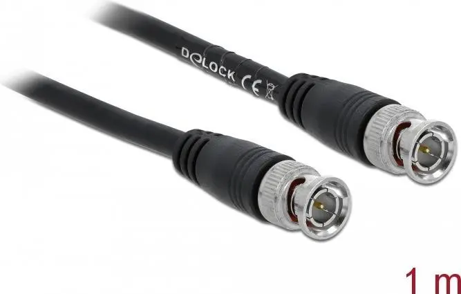 Koaksiālais kabelis DeLOCK 80081 1m BNC