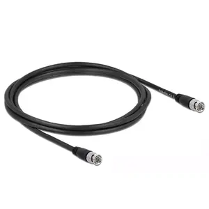 Коаксиальный кабель DeLOCK 80082 2м BNC черный