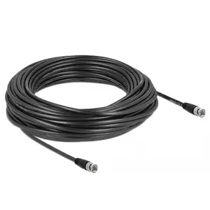 Коаксиальный кабель DeLOCK 80088 25м BNC черный
