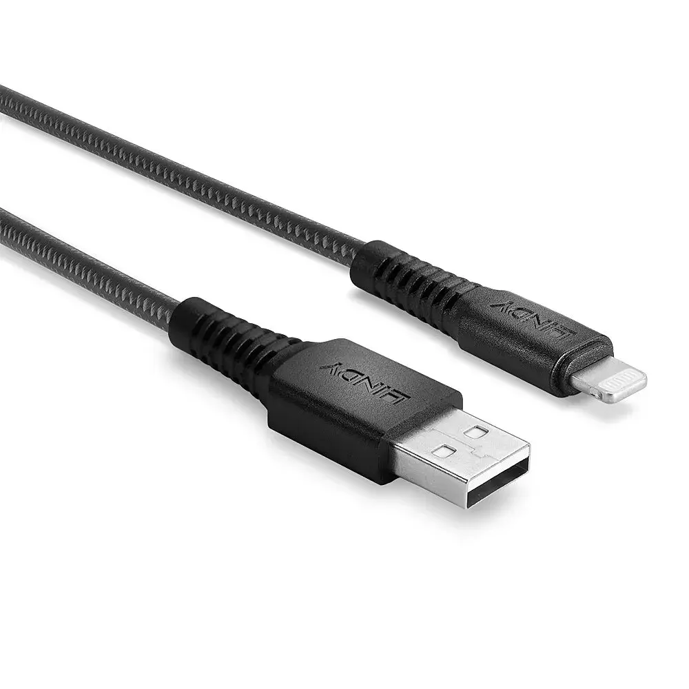 USB Type A to Lightning Cable Lindy 31293 Photo 3