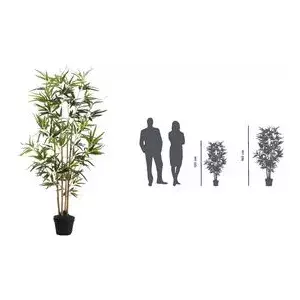 Artificial plant Paperflow PABAM120 Bamboo, 120 cm height, synthetic foliage