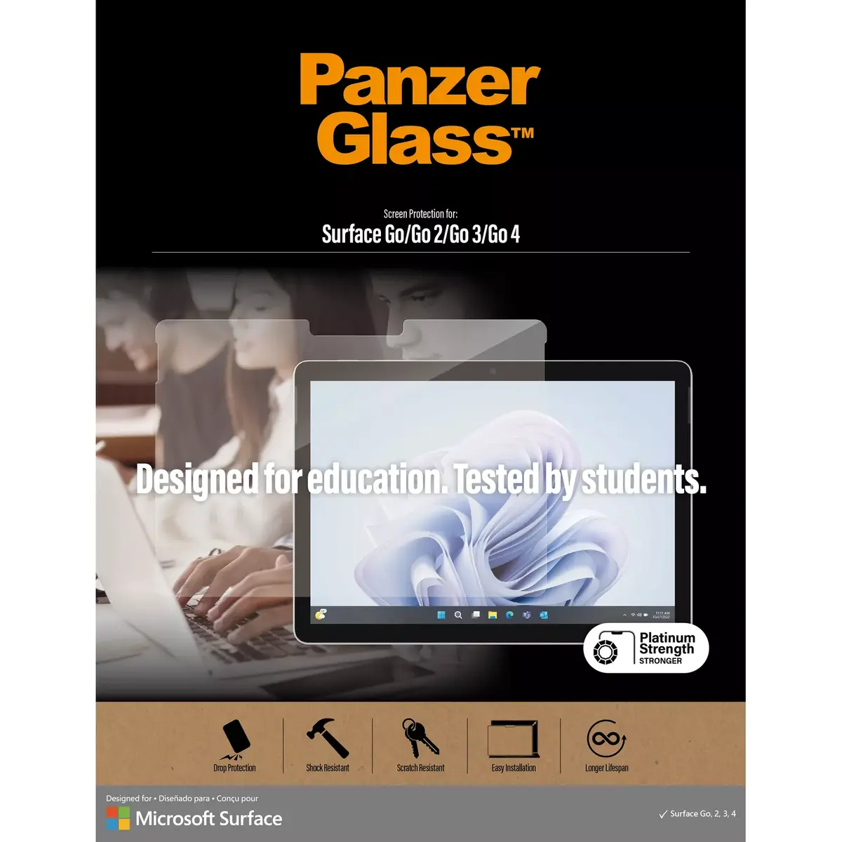 Защитное стекло PanzerGlass Microsoft Surface Go 4 Photo 6
