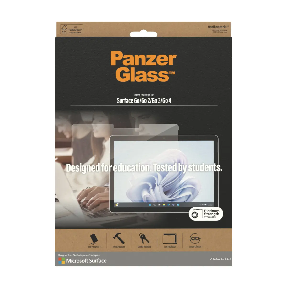 PanzerGlass ® Screen Protector Microsoft Surface Go 4 | Go 3 | Go 2 | Go 6255 Photo 3