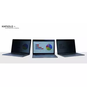 Kapsolo 2-Way Plug In Privacy Filter for 14.0" (35.56 cm) Notebooks, 16:9, Privacy display filter