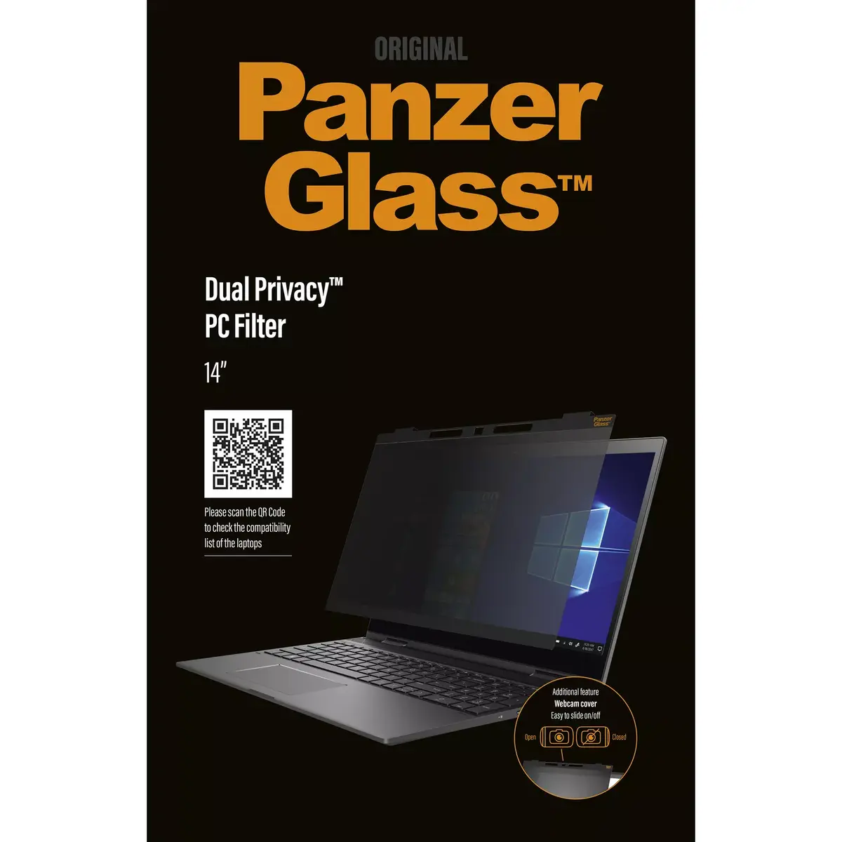 Screen Protector Glass PanzerGlass Universal Laptops 13" Photo 5