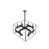 Ceiling Mount Quad Screen TV Bracket Equip 650372 Photo 2