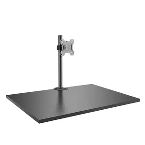 Lindy Single Display Short Bracket w/ Pole & Desk Clamp