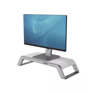Крепление для монитора Fellowes 8064201 Desk White — напольное/настольное на 1 дисплей, грузоподъёмность 18 кг, регулировка по высоте