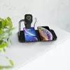 Wireless Charger ZENS Dual+Watch Aluminium Black Photo 5