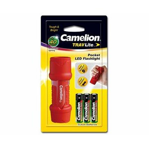 Camelion HP7011-3R03PBP Sarkans Rokas lukturis LED