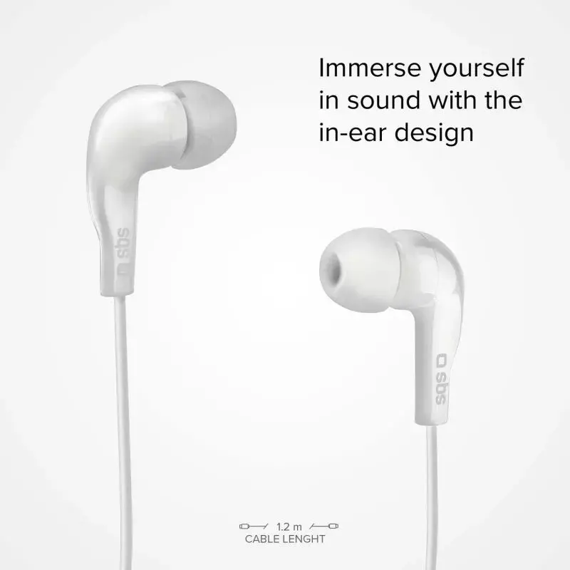 Austiņas SBS In-ear stereo earset Studio Mix 10 Photo 2