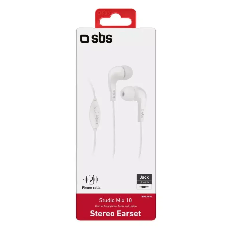 Austiņas SBS In-ear stereo earset Studio Mix 10 Photo 5