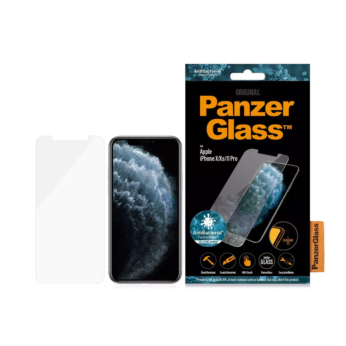Защитное стекло PanzerGlass Apple iPhone 11 Pro Xs X Photo 3