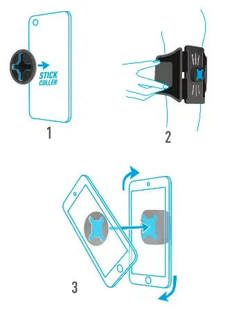 Чехол на руку Mobilis BRAZALETE UNIV U.FIX RUN KIT Photo 4