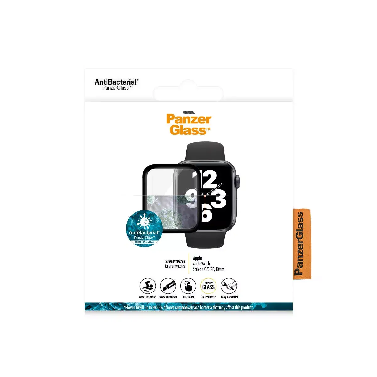 Защитное стекло PanzerGlass Apple Watch Series 4 5 6 SE 40mm Photo 2