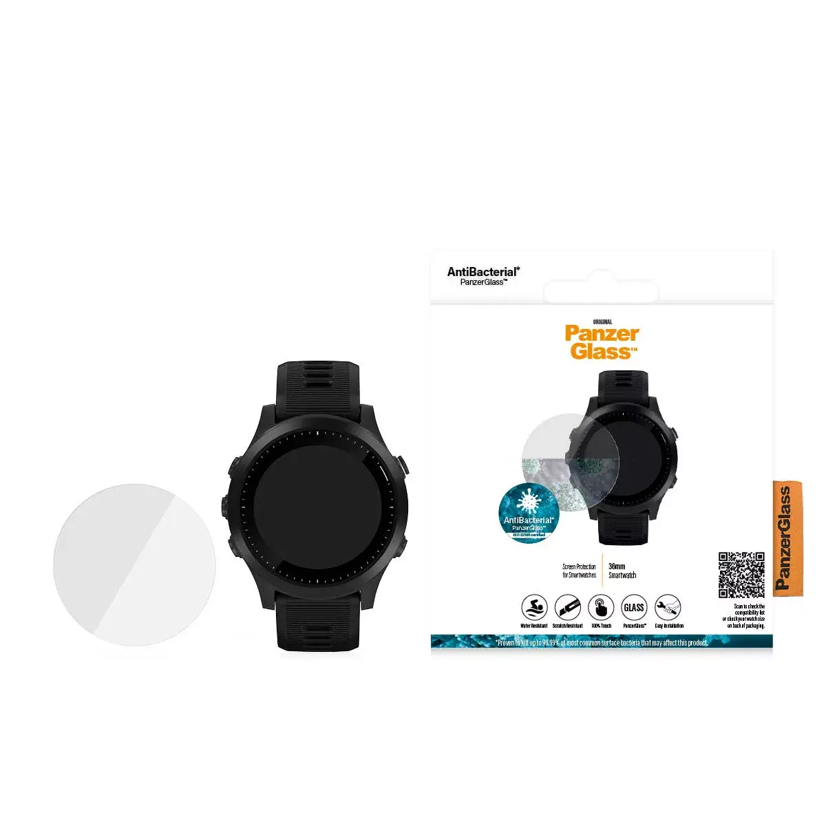 PanzerGlass SmartWatch 36mm ekrāna aizsargs Photo 3