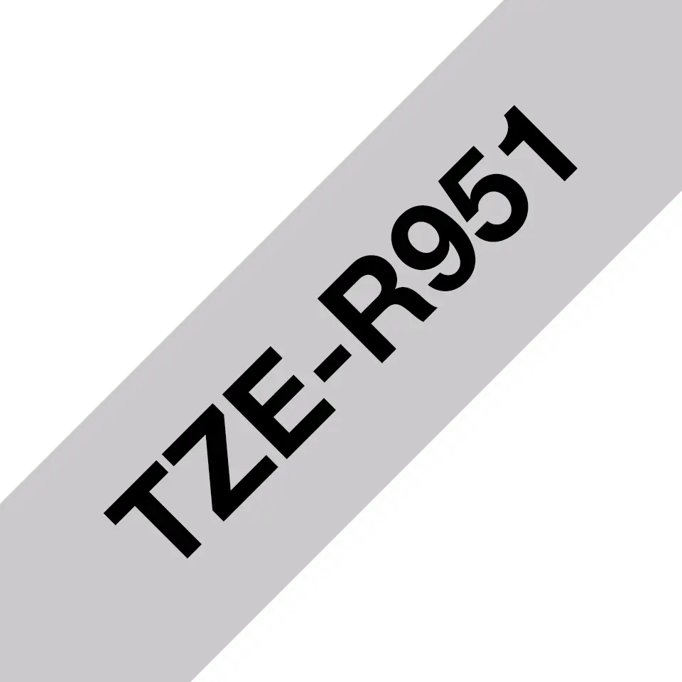 Marķēšanas lente Brother TZE-R951 Melns uz