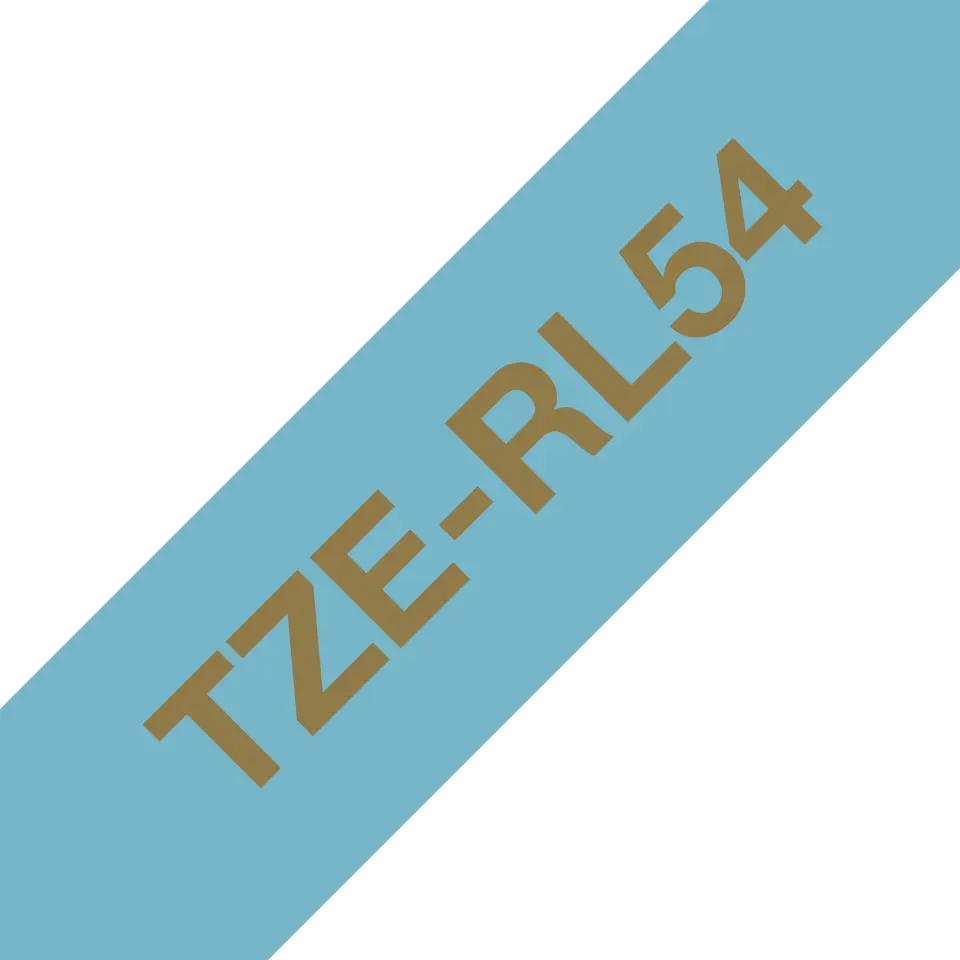 Brother TZE-RL54 Uzlīmju izgatavošanas lente Zelta