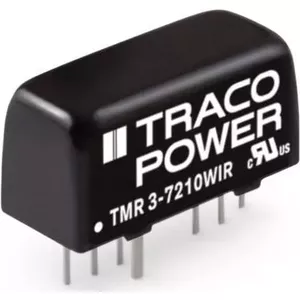 DC/DC Converter TracoPower TMR 3-4811WIR, 3 W, 5 V output, 600 mA, single output, SIP