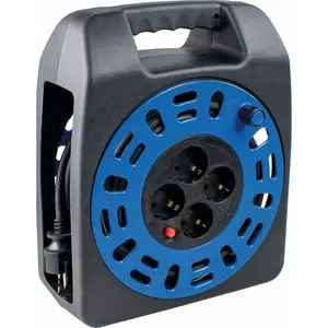 Катушка с кабелем Bachmann 393.0060 — кабель 20 м, 4× розетки Schuko