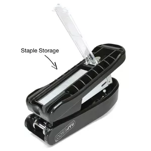 Stapler RAPESCO 53800 — manual desk stapler, black, capacity 20 sheets