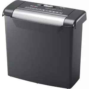 Paper shredder LEITZ Momentum S206 — strip shred, 6 mm, 9 L bin, 72 dB, black/grey