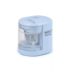 Electric pencil sharpener Rapesco PS12-USB Blue