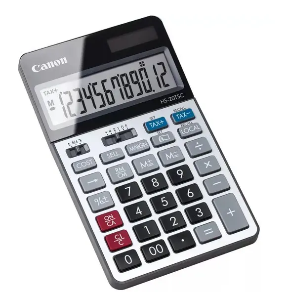Finanšu kalkulators Canon HS-20TSC Photo 5