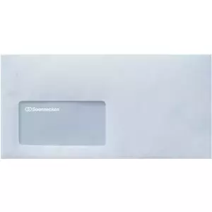 Soennecken 2929 DL Aploksnes Baltas 75 g/m² Pašlīmējošas Bez lodziņa 1000 gab
