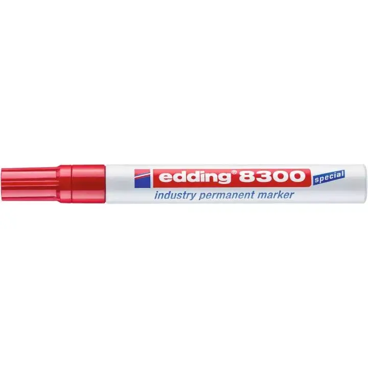 Pastāvīgais marķieris Edding 8300 Sarkans Photo 2