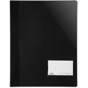 Durable 269001 Transparent Filing Folder with Prong Fastener DIN A4+ Black