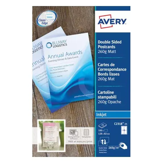 Drukāšanas papīrs A4 Avery C2318-25I Photo 2